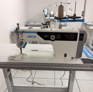 Macchina lineare rasafilo, tipo A5E-B, Marchio JACK